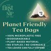 Vanilla Blossom Black Tea, Tea Bags, Rose, Orange & Vanilla, High Caffeine, Perfect Iced & Hot Tea - 16 Cups | The Spice Hut, First Sip of Tea