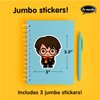 Re-marks Harry Potter Temporary Tattoos + Jumbo Stickers (Dark Arts) for All Ages