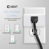Unidapt Multi Plug Outlet Extender, 3 Outlet Wall Adapter, Multiple Outlet Splitter, Grounded Wall Tap Power Plug Expander for Cruise Ship Home Office Dorm Essentials, 2-Pack