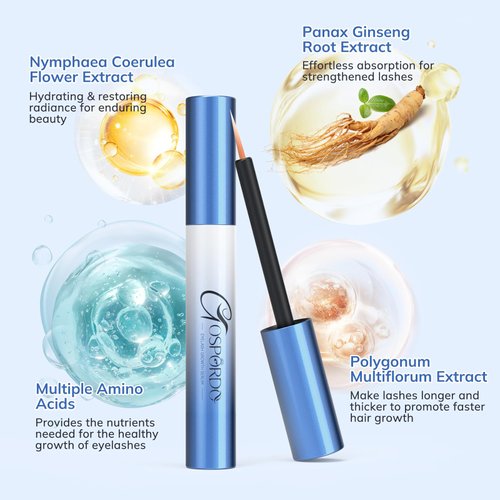 Lash Serum Eyelash Growth - Rapid Lash Serum Serum for Longer, Healthier Fuller Thicker Looking Lashes for Natural Lashes or Lash Extensions & Brows for Women Gift