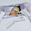Eyebrow Ruler Stencils, Mapping Brow Tools Microblading Stickers Permanmemt Makeup Eyebrow Shaping Kit Self Adhesive Measurement Ruler for Tattoo Supplies (10Pcs Ruler + 1PC Razor + 1PC Pencil)