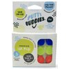 PUTTY BUDDIES Original Swimming Earplugs, 3-Pair Pack (Red/Blue/Yellow)