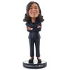 Pesky Patriot Kamala Harris Vice President Bobblehead Doll | 7” Tall Resin Doll Figure Makes a Idea for VP Harris Supporters