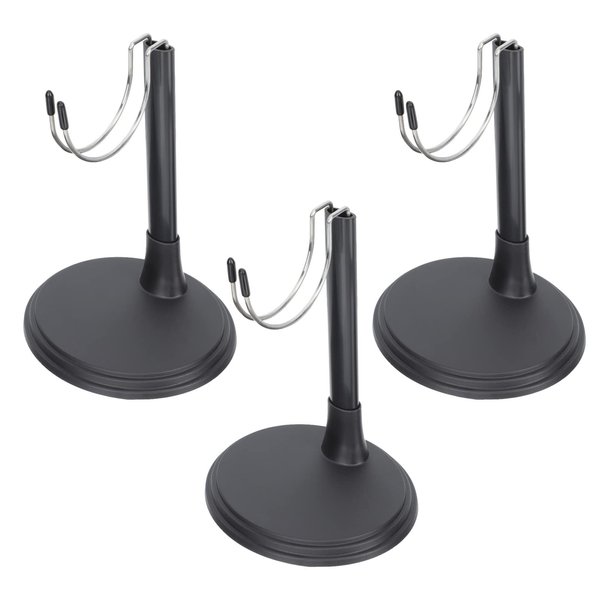 Zerodeko Mannequin Toys 3pcs Doll Support Stand Toys Accessories Doll Stands Display Holder Model Support Frame Doll Bear Toy Organizer Display Bracket Doll Holder Frame Rack Action Figures Mini Toys