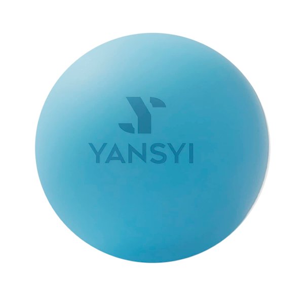 YANSYI Massage Lacrosse Ball, Ideal Massage Ball for Yoga, Physical Therapy, Deep Tissue Massage, Myofascial Trigger Point Release, Acupoint Massage, Portable Massage Tool (SkyBlue)