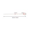 FRDTLUTHW 7.3Inch Long Hair Sticks Acetate Hair Pin for Women Thick Long Hair Creamy-white(pack of 1)
