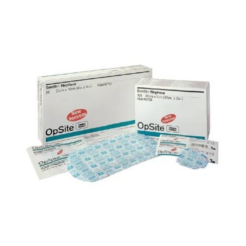9111600 PT# 66000709 Dressing Opsite Post-Op 3-3/4x3-3/8" Film Abs Nadh 20/Bx Made by Smith & Nephew Wound Care