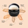 Faces Canada Mineral Loose Powder,Smooth Matte Finish, Flawless Look, Absorbs Oil And Sweat, Soft Glow, Sand Beige, 7 gms