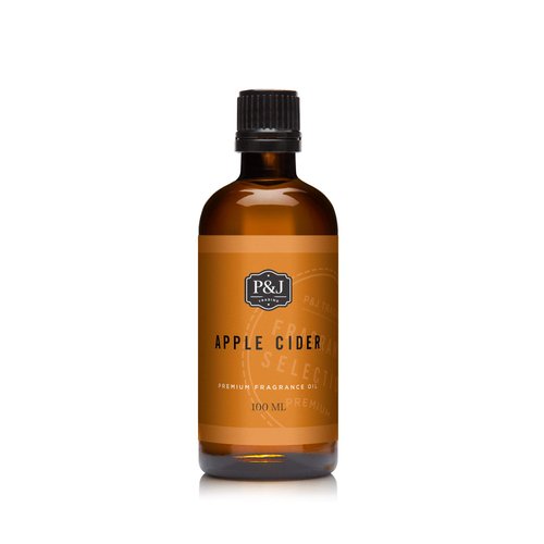 P&J Trading - Apple Cider Scented Oil 100ml - Fragrance Oil for Candle Making, Soap Making, Diffuser Oil