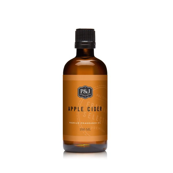 P&J Trading - Apple Cider Scented Oil 100ml - Fragrance Oil for Candle Making, Soap Making, Diffuser Oil