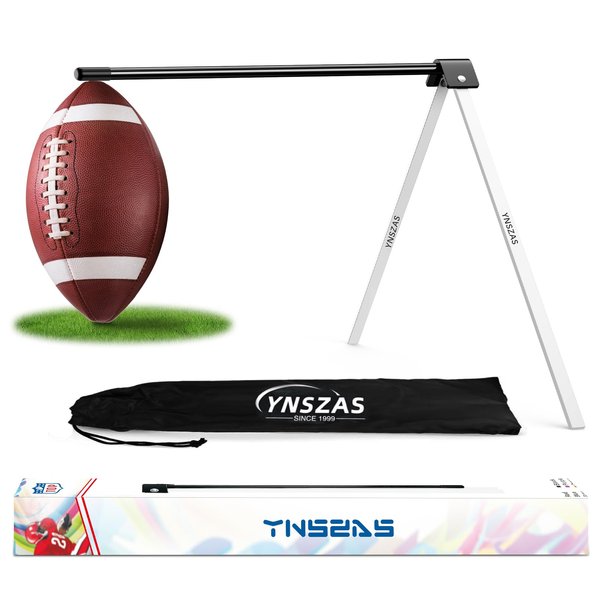 YNSZAS 𝙉𝙀𝙒 Football Kicking Tee, Portable Field Goal Kicking Holder Stand, Kickoff Tee Compatible with All Football Sizes, Football Training Practice Equipment for Adult & Youth