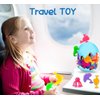 18PCS Suction Bath Toys for Toddler Kids, Mold Free Silicone Ocean Animals Suction Cup Bathtub Toys, No Hole Sensory Window Fidget Toys, Fun Creative Gift for Boys Girls with Eggshell