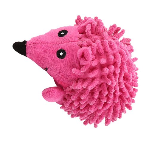 FOMIYES 1pc Pet Toys Dog Toys Plush Toys Squeaky Toys Smart Toys Hedgehog Toys Pink Toys Toy for Dogs Interactive Toys Small Toys Chew Toys Pet Supplies Cotton Toys Bite Toys Puppy Toy Dog