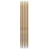 Mdoker Bamboo Double Pointed Knitting Needles Carbonized Bamboo Knitting Needle 7.9 inch(20cm) Length for Handmade Creative DIY Knitting Yarn Projects,Size US 6(4mm)