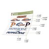 Pepperdine University Sticker Waves Stickers Vinyl Decals Laptop Water Bottle Car Scrapbook T2 (Type 2)