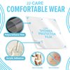 JJ CARE Shower Protector [Pack of 7], 7x7 Dialysis Catheter Shower Cover, PICC Line Water Barrier, Colostomy Shower Shields, Waterproof Bandage Protector, 1 Week Supply