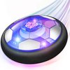 HIEMAO Hover Soccer Ball for Kids, Rechargeable Air Power Soccer Ball with LED Lights and Foam Bumper Protection, Indoor Soccer Toy for Boys and Girls Ages 3 4 5 6 7 8-12, Perfect for Soccer Games