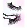 Cat-Eye Lashes Wispy Eyelashes 18mm Fox Eye Lashes Angel Wing Lashes Faux Mink False Eyelashes Natural Look 5 Pairs pack (5P-B23)