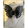 Hair Clip Butterfly For Women, Medium Size 1pcs (blk) high quality