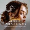 Evild Flower Wedding Hair Clips Gold Rhinestone Leaf Bridal Hair Barrettes Crystal Hair Accessories for Women