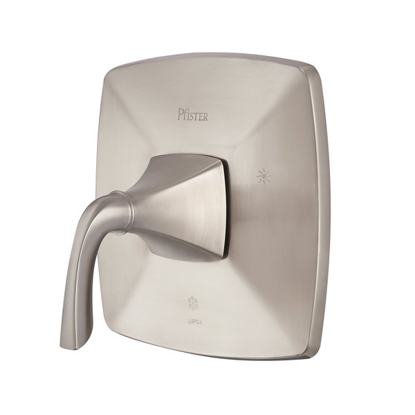 Pfister Bronson Tub & Shower Valve Only Trim (Valve Not Included), 1-Handle, Brushed Nickel Finish, R891BSK