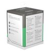Ultimate Guard Boulder Synergy 100+, Deck Case for 100 Double-Sleeved TCG Cards, Black/Green, Secure & Durable Storage for Trading Card Games
