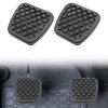 2 Pcs Rubber Brake Clutch Pedal Cover, Compatible with Honda Civic, Replacements 46545-SA5-000, 46545 SA5 000, 46545SA5000, Pedal Pad Cover