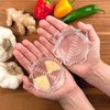 Garlic Twister 3rd Gen - For Garlic/Herb/Nuts, Garlic Press Kitchen Mincer and Grinder, Easy to Clean! (Clear) by NexTrend