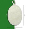 CROVIN Natural Loofah Exfoliating Body Scrubber, Made with Natural Shower Loofah Sponge for Men and Women’s SPA (Pack of 2)
