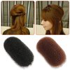 2 Pcs Charming Bump It Up Volume Inserts Hair Comb Do Beehive Hair Style Tool Hair Pads, Do Beehive Hair Base Styling Clip Accessories for Women Lady Girl (Black and Brown)