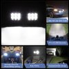 GOOACC LED Light Bar 2 PCS 4 Inch 18W LED Spot Light Pods 1260lm LED Fog Lights Off Road light Driving Lamp for truck Jeep atv