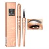 Eyebrow Pencil, Microblading Eyebrow with 4-Fork Tip Magic Brow Tattoo Pencil for Women, Waterproof, Long Lasting Eyebrow Makeup (Grey)