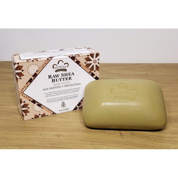 Nubian Heritage Raw Shea Butter 6 Bar Soap Pack by Nubian Heritage BEAUTY