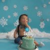 Gyufise 1 Pack Winter Snowflake Oh Baby Birthday Cake Topper Winter Baby Shower Cake Decoration for Wonderland Gender Reveal Baby Boy Girl Party Supply Decoration …