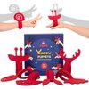 Fabric Animal Shadow Puppets-Felt Storytelling Toy for Boys and Girls Ages 3&Up – Features Six Fun Designs – Fun to Learn Through Play – Montessori Inspired Exploration