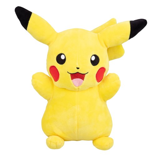 Pokemon 12" Pikachu & 8" Pichu Plush, 2 Pack - Evolution Set - Officially Licensed - Quality Soft Stuffed Animal Toy Figures - Christmas Stocking Stuffer Gift for Kids, Boys, Girls - 2+