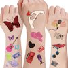 Temporary Tattoos Stickers For Fan Birthday Party Decorations, 150 Pcs Hand Face Tattoo Stickers Party Favor Party Supplies, Christmas Gift For Kid Boy Girl Adult