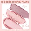 AMY'S DIARY 12-Color Pink Purple Eyeshadow Palette for Versatile Day-to-Night Looks – Blendable, Long-Lasting, and Highly Pigmented. Elevate Your Eye Makeup– Unleash Your Unique Style (07#)