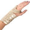 OTC Wrist Brace, Soft-Fit Lace Closure Hand Wrist Splint, Postoperative Care, X-Small (Left Hand)