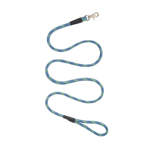 Terrain D.O.G. Rope Leash, 4-feet L x 1/2-inch wide, Navy/Lime
