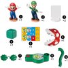 EPOCH Games Super Mario Piranha Plant Escape! - Tabletop Action Game for Ages 4+ with 2 Collectible Super Mario Action Figures