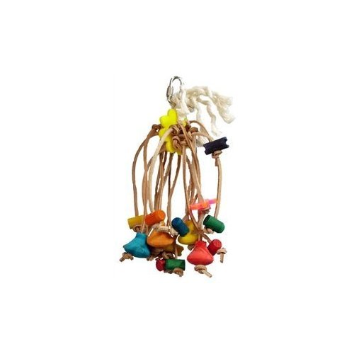 117 'Spiddy Medium Small Parrot Toys 8"x 5"