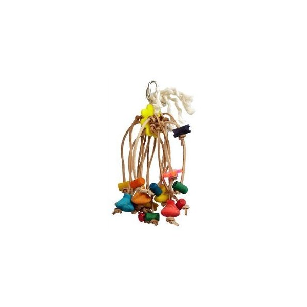 117 'Spiddy Medium Small Parrot Toys 8"x 5"