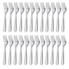 24 Pieces Dinner Forks Set (7.1 inch), Unokit Silver Stainless Steel Dinner Forks Set of 24, Forks Silverware, Flatware Forks for Home, Kitchen or Restaurant - Mirror Polished, Dishwasher Safe