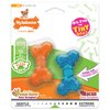 Nylabone Moderate Chew FlexiChew Bone Peanut Butter & Bacon XX-Small/Tiny (2 Count)