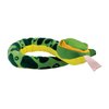 EcoBuddiez Sssnakes - Anaconda from Deluxebase. Small 70cm Soft Toy Snake Stuffed Animal. Soft Plush Snake Made from Recycled Plastic Bottles. Perfect Eco-Friendly Snake Toy for Boys and Girls
