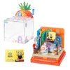 ROLOSO Sponge Squarepants Toy Building Brick Blocks Toys Sets 296 pcs Box kit Action Figures Pineapple House Patrick Stone Star Home for Creative Boys and Girls Fans Great Gift STEM
