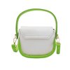 AMPOSSTO Kids Purse Small Crossbody Bag for Girls Little Girls Cute Wristlet Handbag Mini Shoulder Bag Green