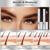 Eyelash and Eyebrow Growth Serum Two Piece Set, Eyelash Serum for Eyelash Growth Thickness, Stronger, Healthier Lashes & Brows, Longer, Fuller, and Thicker Lashes, Vegan & Cruelty-Free (3ml+3ml)