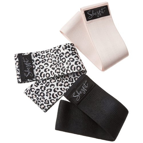 SHEZFIT Signature Lower Body/Booty Bands for Women|Resistance Bands|Booty Bands|Workout Sets for Women|Workout Equipment|Resistance Bands for Her|Exercise Equipment| Exercise Bands
